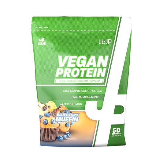 Trained By JP Vegan Protein 2kg Blueberry Muffin