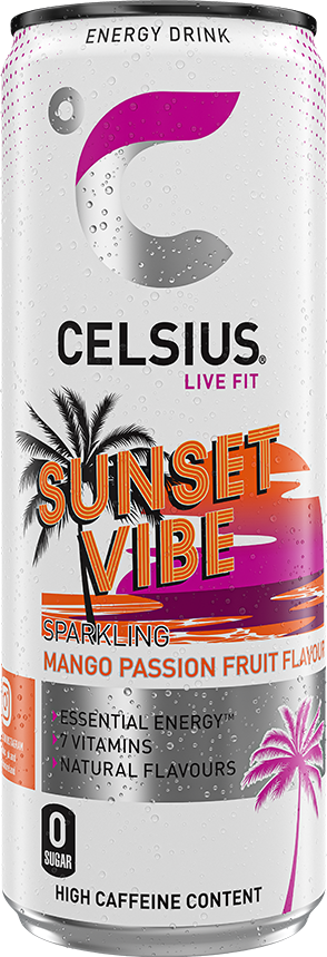 Celsius Energy Drink 12x355ml Sunset Vibe