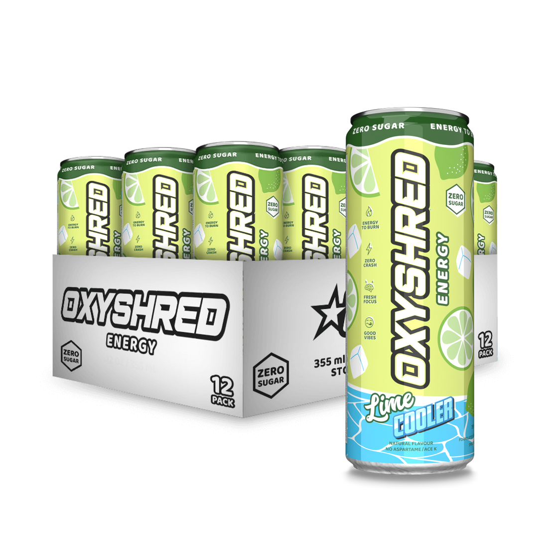 EHP Labs OxyShred Ultra Energy Drink RTD 12x355ml