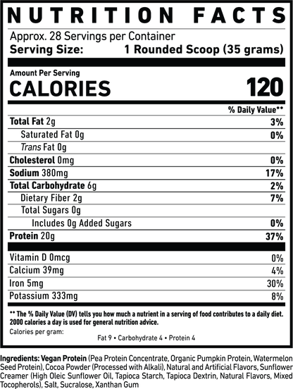 Ghost Vegan Protein 980g Chocolate Cereal Milk
