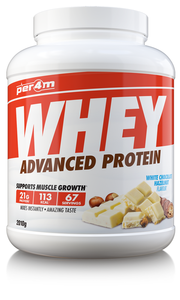 Per4m Advanced Whey Protein 2.01kg White Chocolate Hazelnut