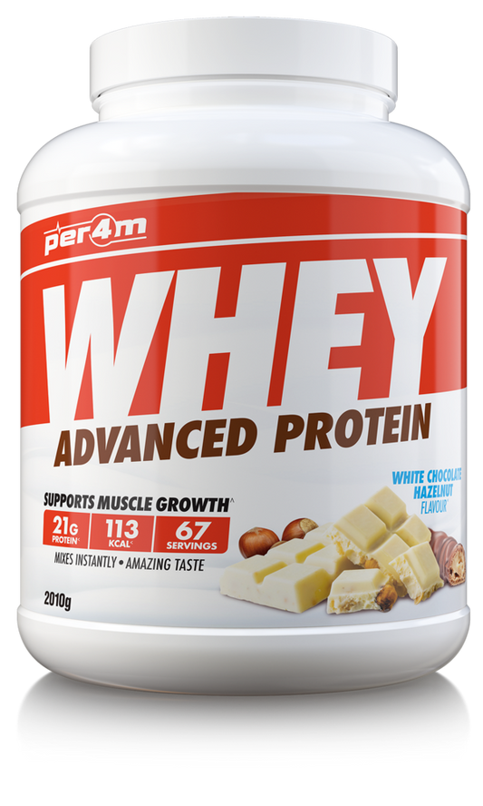 Per4m Advanced Whey Protein 2.01kg White Chocolate Hazelnut