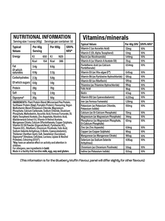 Trained By JP Vegan Protein 2kg Chocolate Caramel Nut