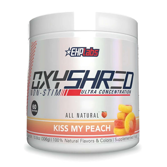 EHP Labs OxyShred Non-Stim 380g Kiss My Peach