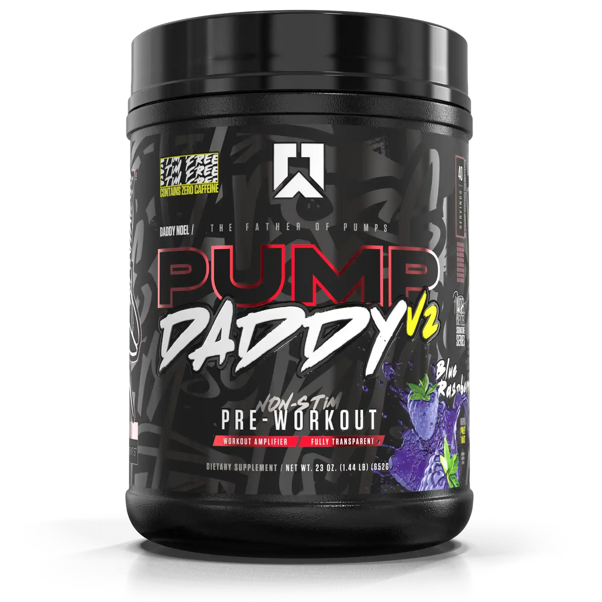 RYSE Pump Daddy V2 Non-Stim Pre-Workout 650g