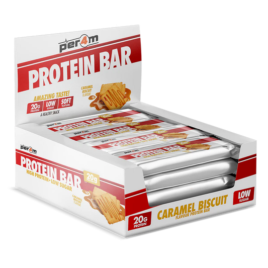 Per4m Protein Bar  12x62g Caramel Biscuit