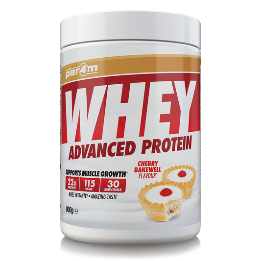Per4m Advanced Whey Protein 900g Cherry Bakewell