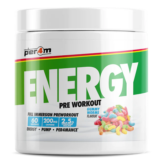 Per4m Energy Pre Workout 390g Gummy Worms