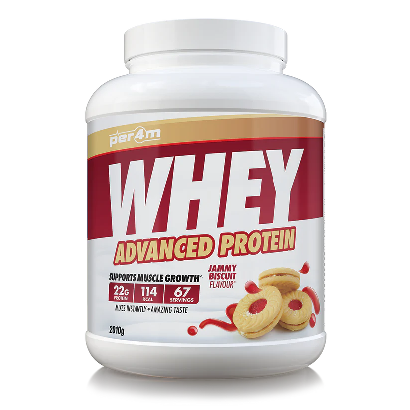 Per4m Advanced Whey Protein 2.01kg Jammy Biscuit