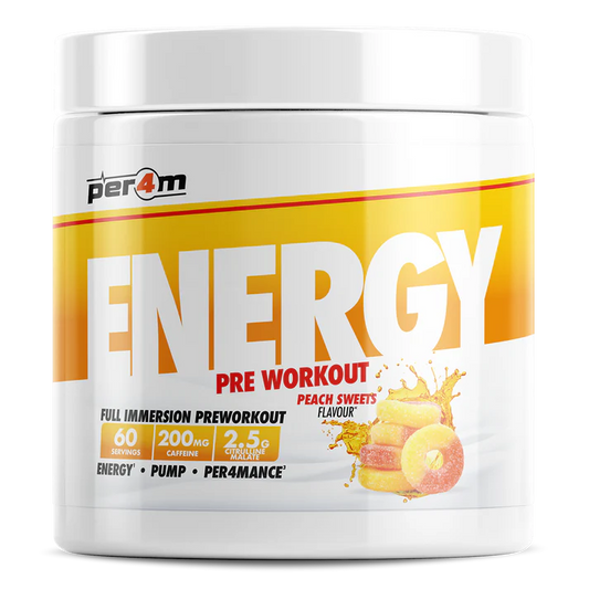 Per4m Energy Pre Workout 390g Peach Sweets