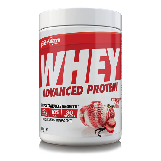 Per4m Advanced Whey Protein 900g Strawberry Creme