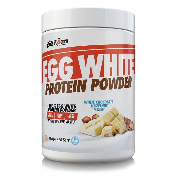 Per4m Egg Protein 900g White Chocolate Hazelnut