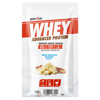 Per4m Advanced Whey Protein Sachet 30g White Chocolate Hazelnut