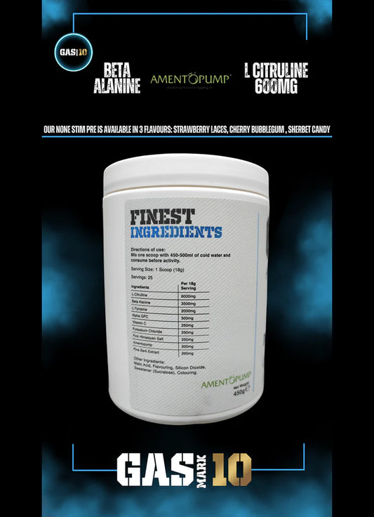 Gas Mark 10 Pitbull Pump 450g Lemon Sherbet