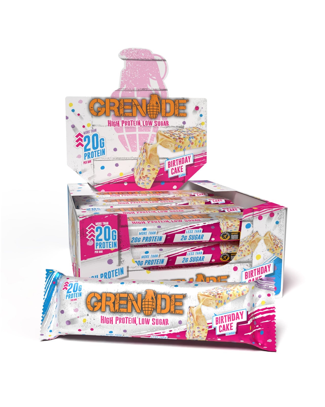 Grenade Protein Bars 60g Box