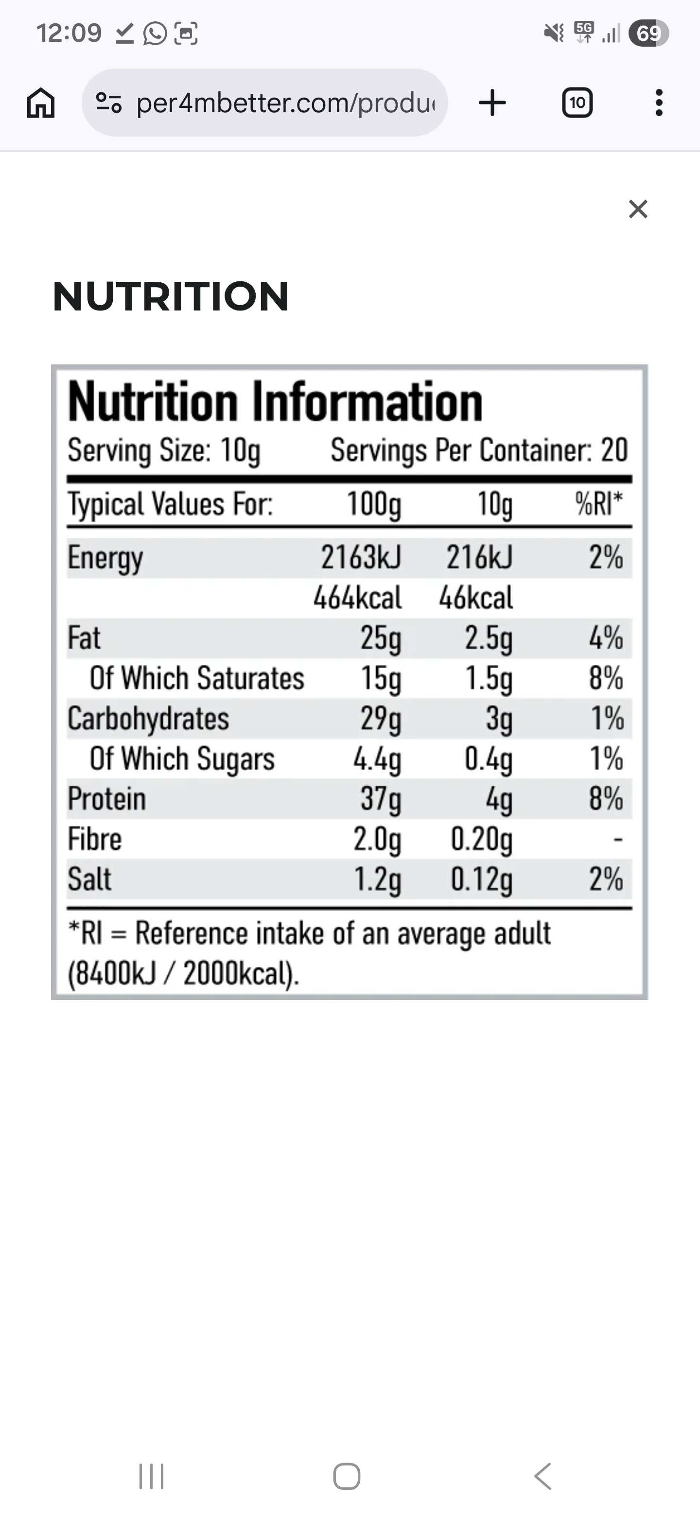 Per4m Protein Crunchies 200g Milk Chocolate