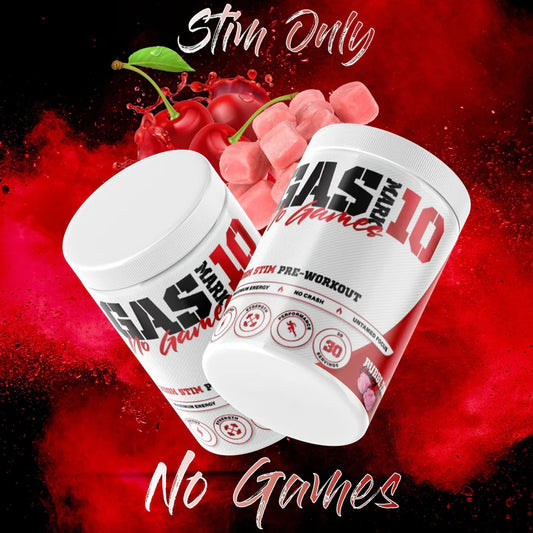 Gas Mark 10 No Games 330g Bubblegum Cherry