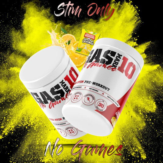 Gas Mark 10 No Games 330g Lemon Sherbet
